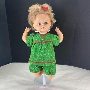 Vintage 80s Uneeda Sleepy Eyes 20 inch Baby Doll